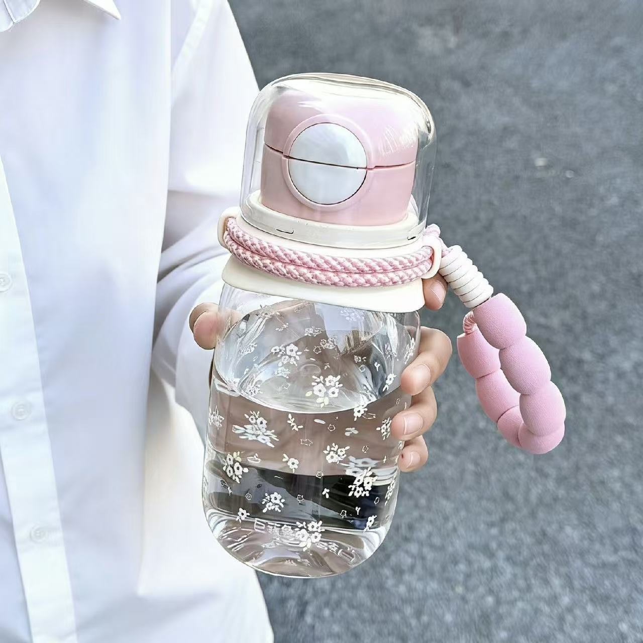 Damen Auslaufsichere Trinkflasche mit Tiermotiven Karnz