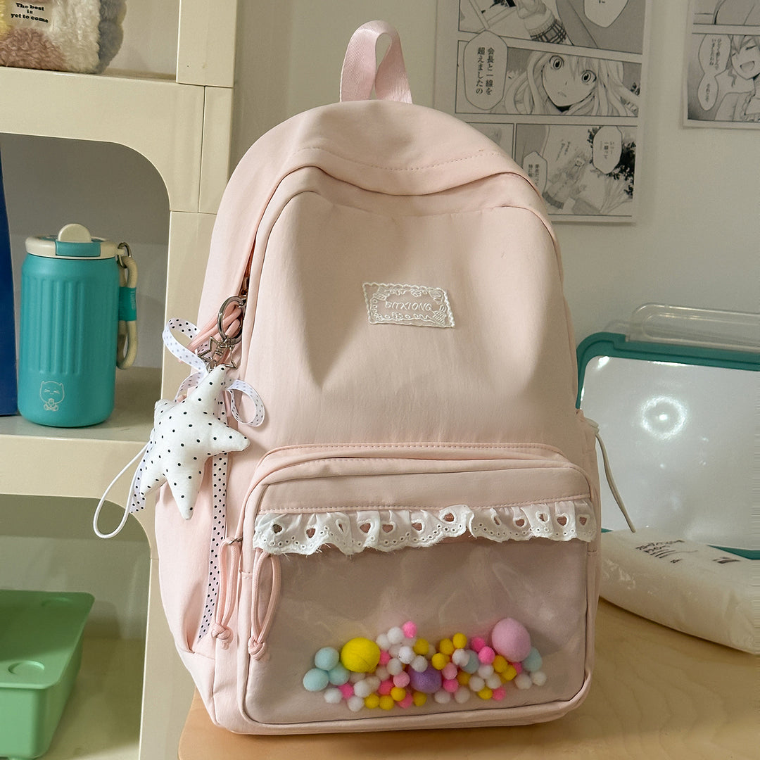 Stylischer Rüsch-Rucksack Karnz