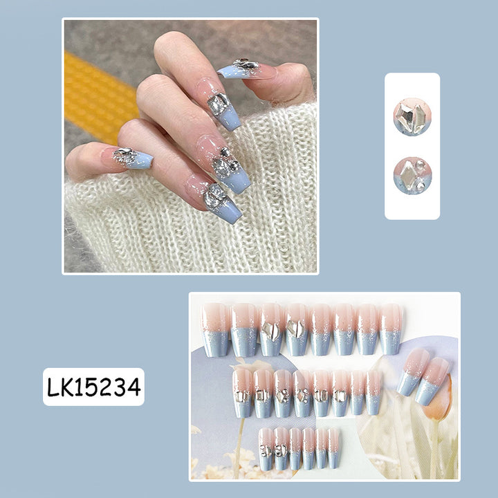 Dekorative Press-On Nagelspitzen Set Karnz