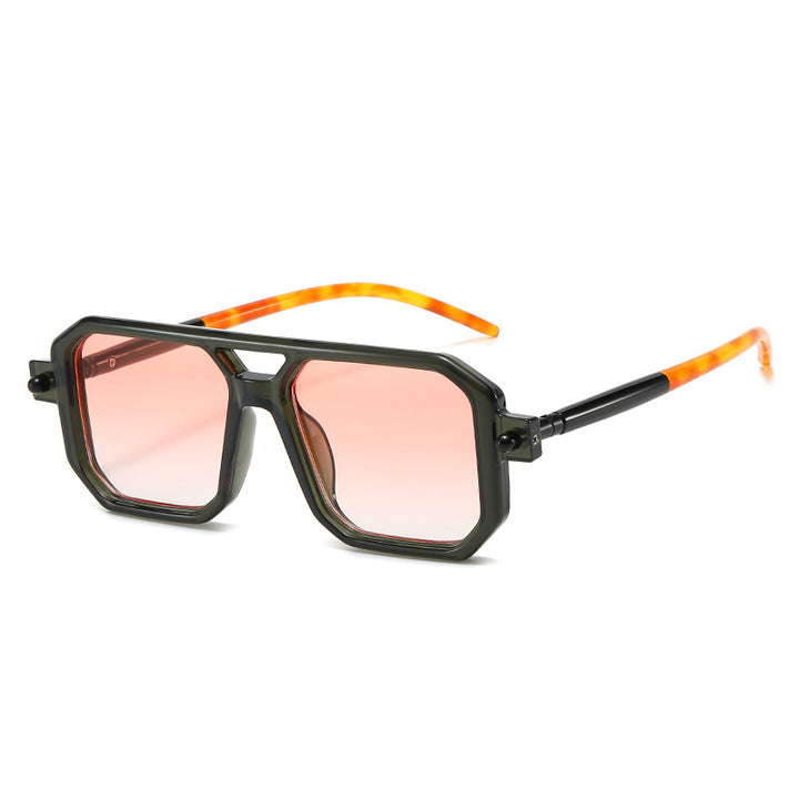 Stylische geometrische Sonnenbrille Karnz