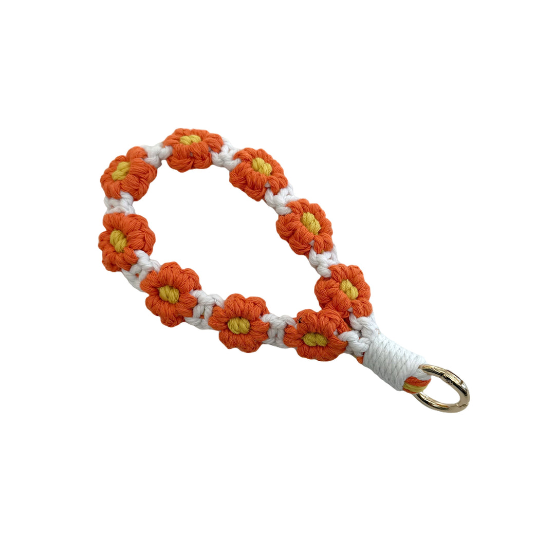Floral Makramee Schlüsselanhänger Halter Karnz