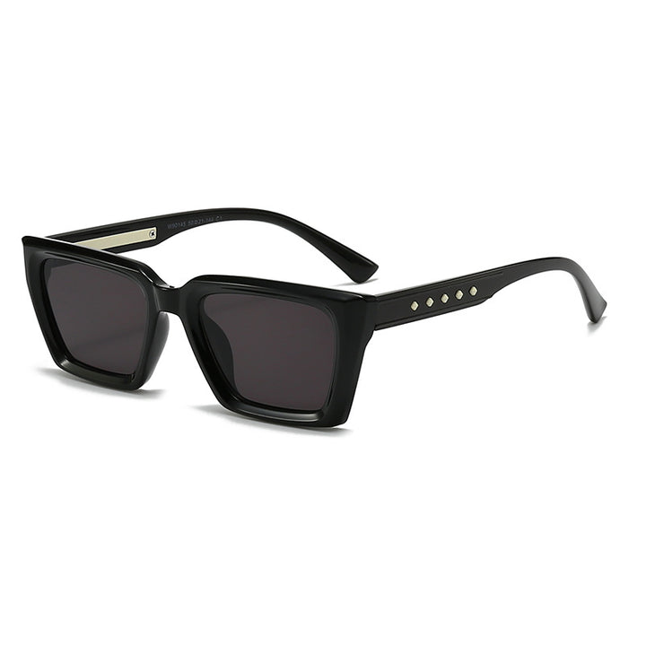 Damen modische Sonnenbrille im modernen Quadratdesign Karnz