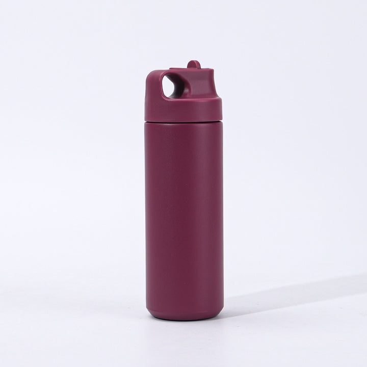 Damen hochwertige Isolier-Trinkflasche mit praktischem Tragegriff Karnz
