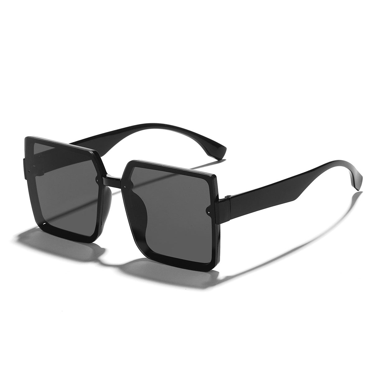 Damen Quadrat-Sonnenbrille mit retro-inspiriertem Design und weichen Gläsern Karnz