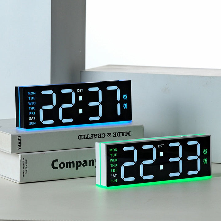 Digitaler Wecker mit Großem Led-Display und Dualer Alarmfunktion Karnz