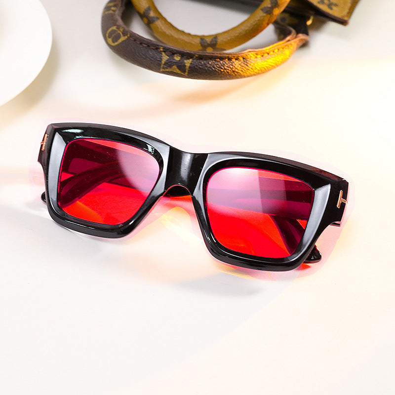 Damen trendige oversized Sonnenbrille Karnz