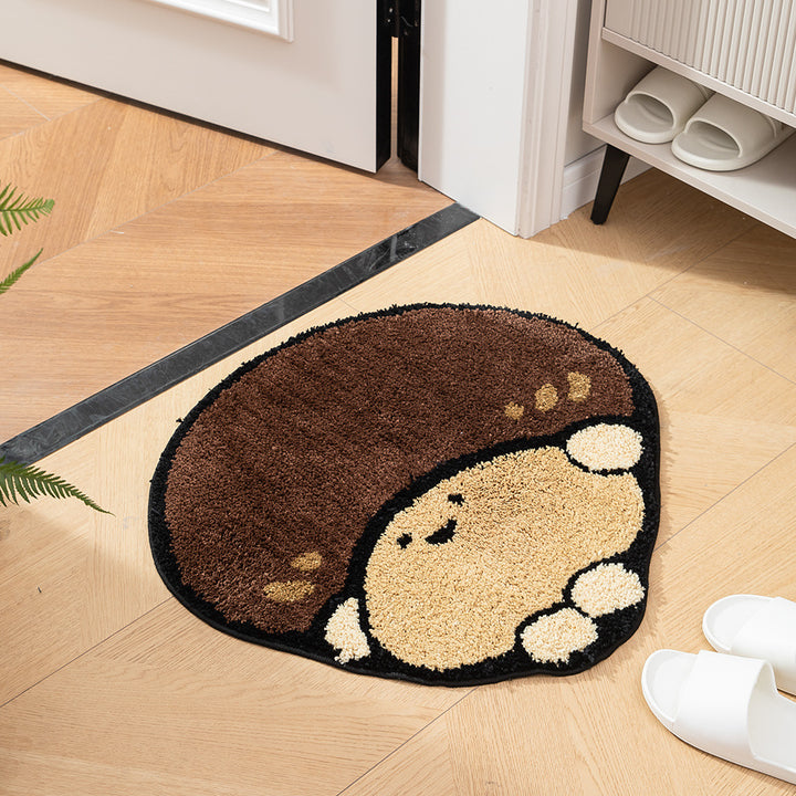 Niedliches Igel-Design Badezimmermatte