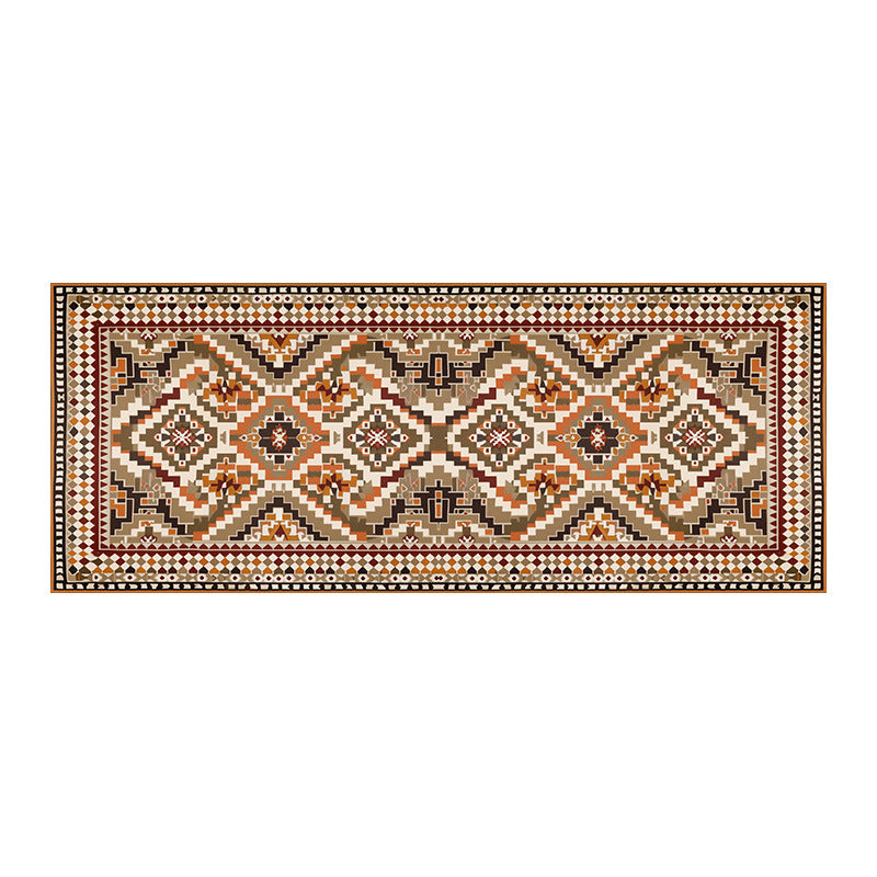 Vintage-inspirierter geometrischer Teppich Karnz