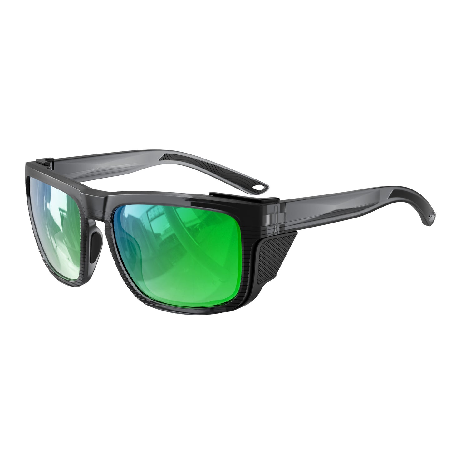 Damen Sportsonnenbrille mit UV-Schutz und rutschfestem Rahmen Karnz