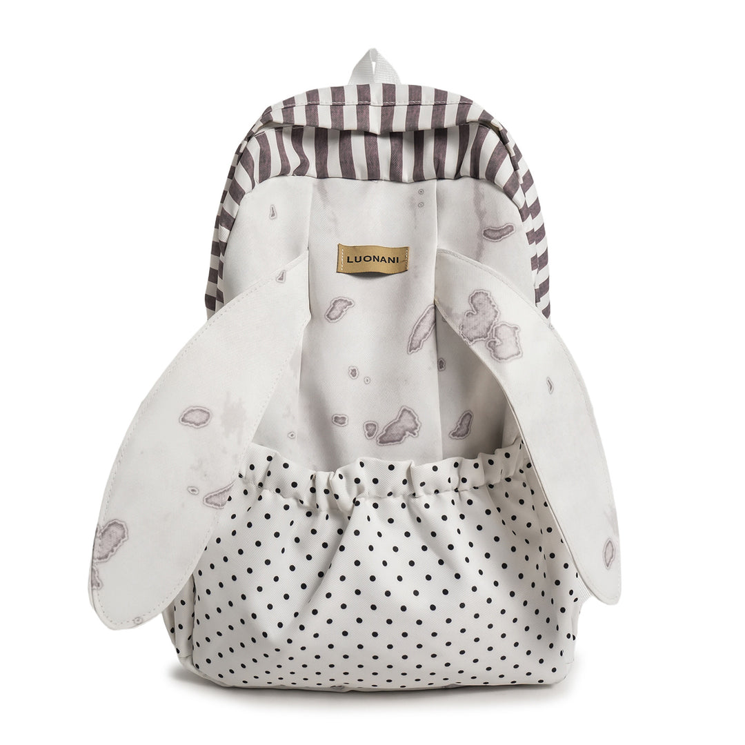 Verspielt Bunny-Ohren-Design Rucksack Karnz