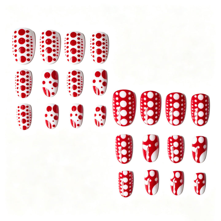 Künstlerisches Polka Dot Nail Art Set