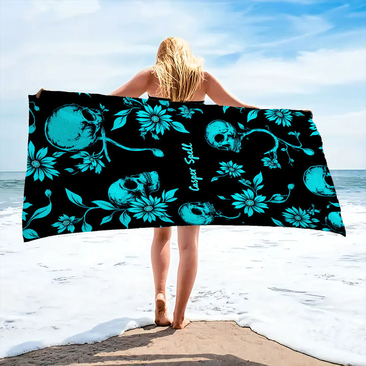 Luxuriöses Übergroßes Strandtuch Karnz