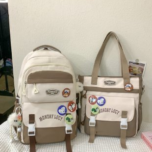 Verspielter Grafik-Rucksack Karnz