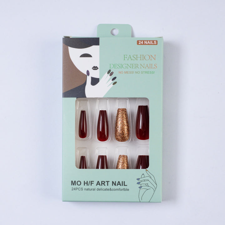 Glamouröse Kunstnagel-Set Karnz