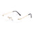 Damen modische Sonnenbrille mit elegantem, filigranen Rahmen Karnz