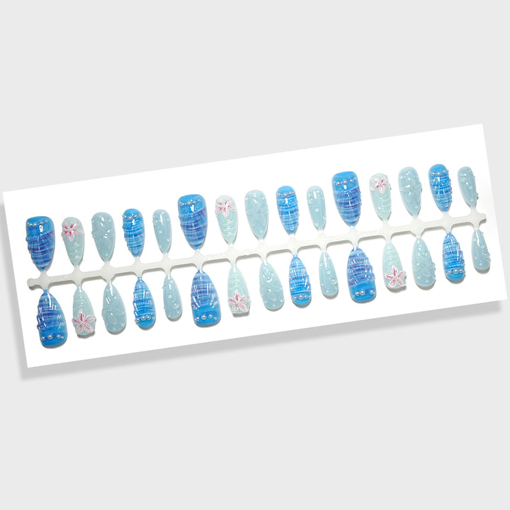 Dekoratives Gel-Nagelkunst Set