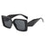 Damen Extravagante Oversized-Sonnenbrille im modernen Design Karnz