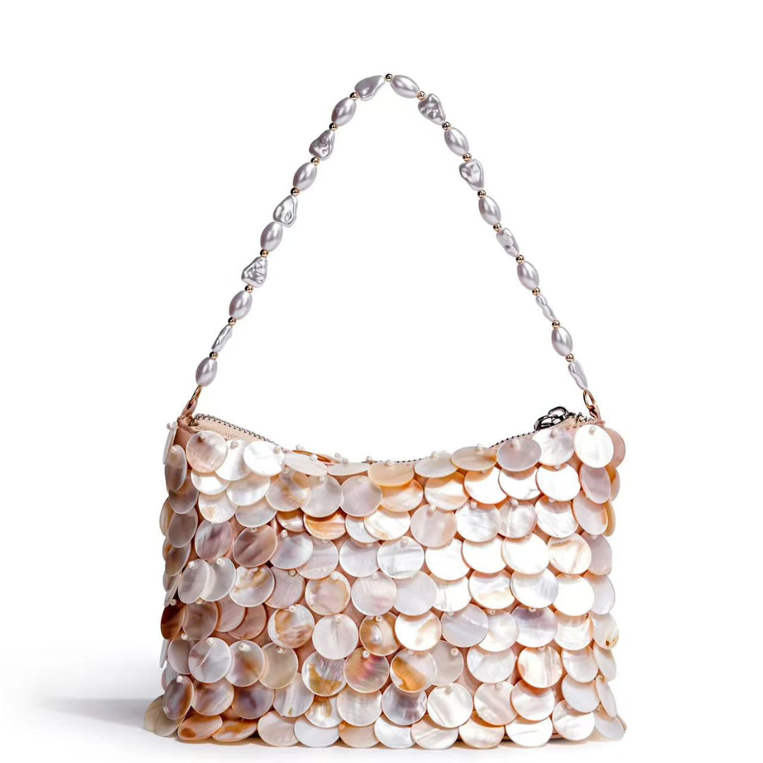 Shell Beaded Handtasche Karnz