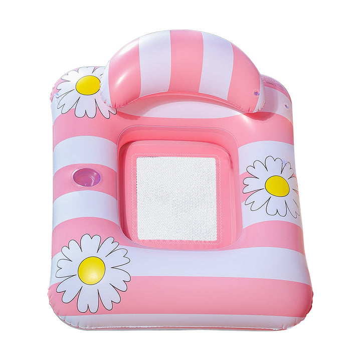 Unisex Aufblasbarer Sonnensitz mit Netzboden Karnz