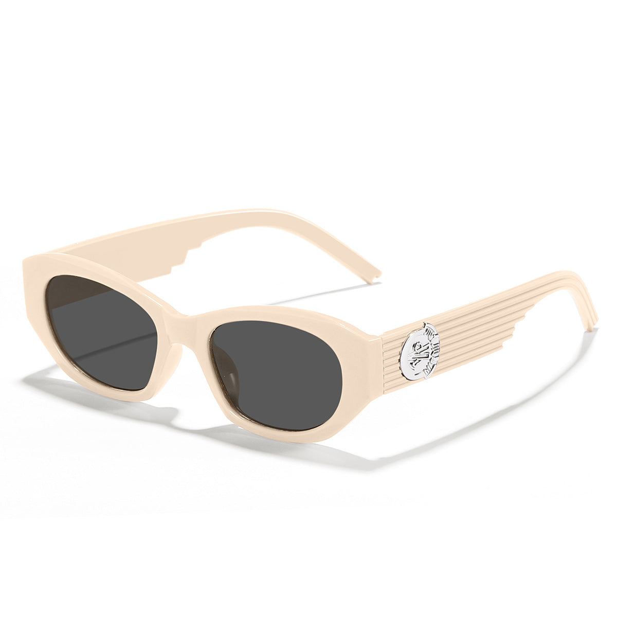 Damen Designer-Sonnenbrille im eleganten Transparentdesign Karnz