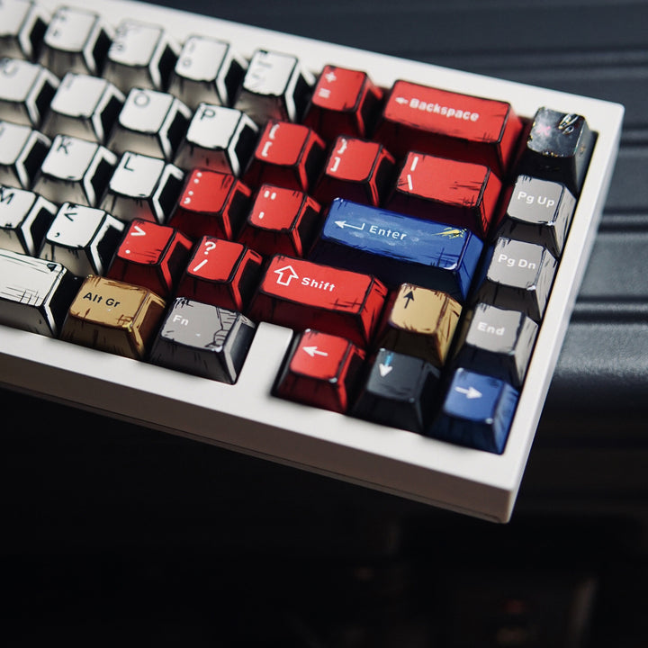 Retro-Themen Benutzerdefinierte Mechanische Tastatur Karnz