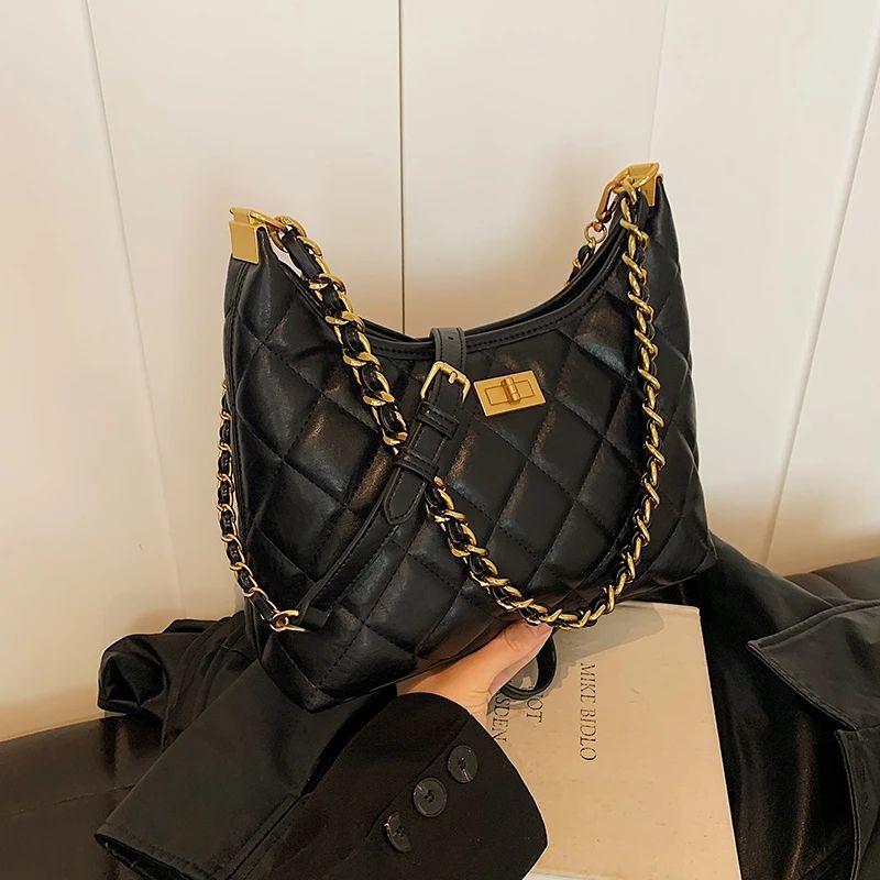 Gep quiltete Luxus-Handtasche Karnz