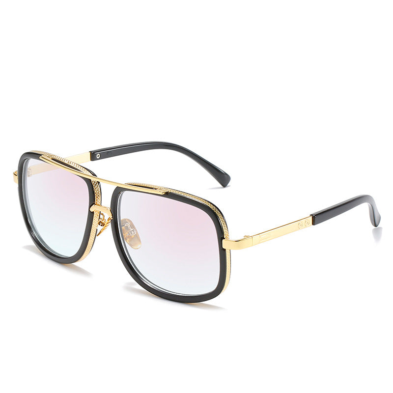 Damen quadratische Sonnenbrille mit luxuriösen Akzenten Karnz