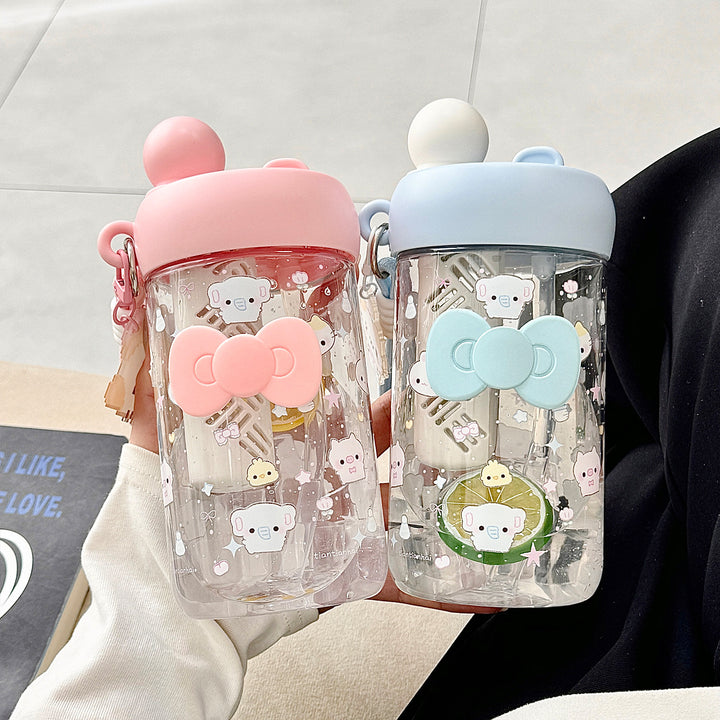 Damen Trinkflasche mit verspieltem Design Karnz