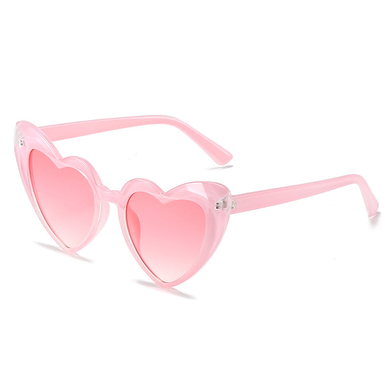 Damen Herzförmige Sonnenbrille im innovativen Design Karnz