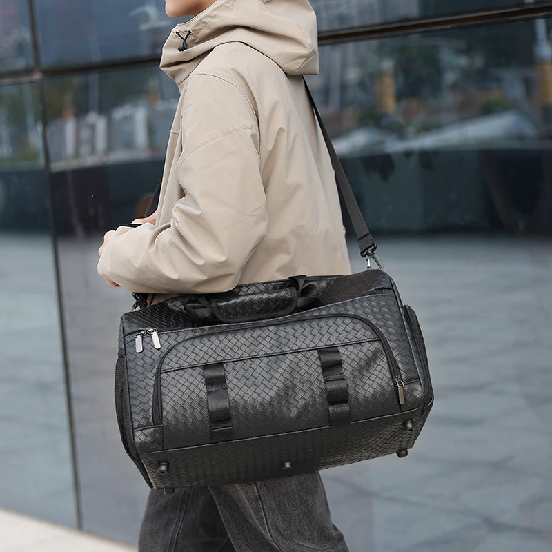 Gewebte Stoff Reisetasche Karnz