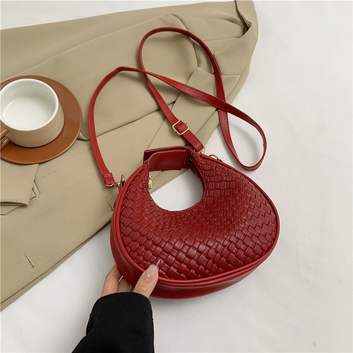 Texturierte Gewebte Crossbody Tasche Karnz