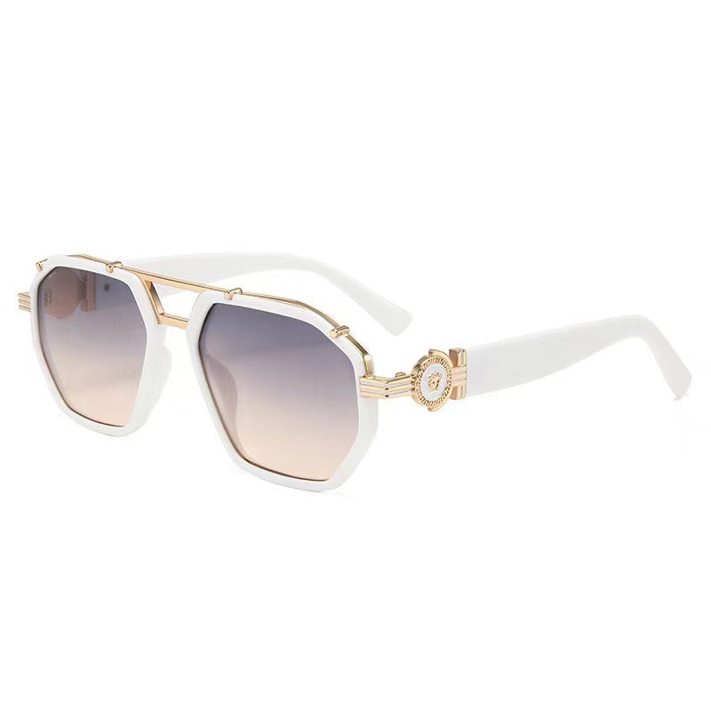 Damen modische Sonnenbrille im ikonischen achteckigen Design Karnz