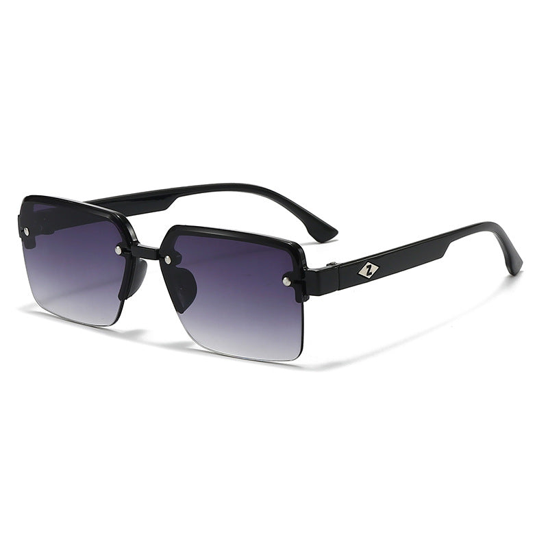 Damen modische quadratische Sonnenbrille mit polarisierendem Gläsern Karnz