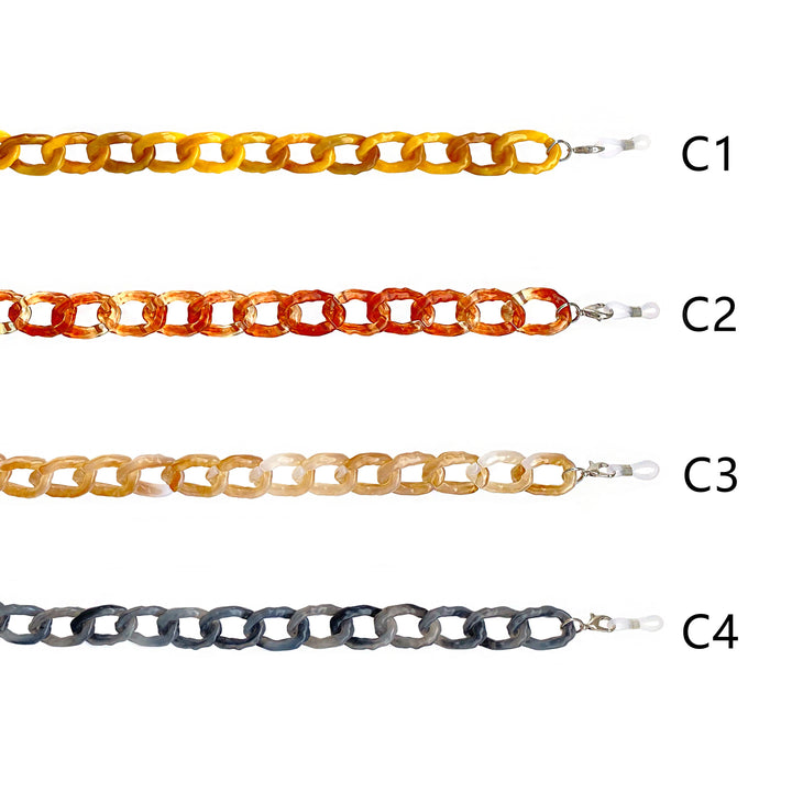 Chunky Resin Brillenband Karnz