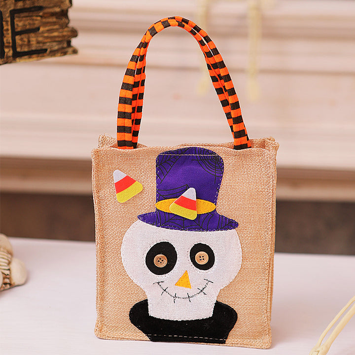 Halloween Einkaufstasche mit Katzenmotiv Karnz