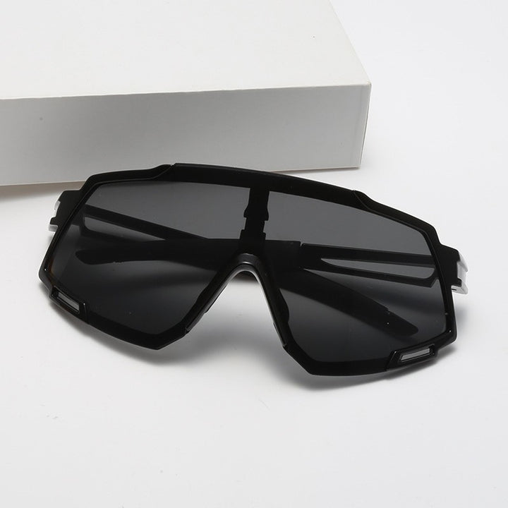 Herren Sportliche Outdoor-Sonnenbrille mit robustem Rahmen und polarisierten Gläsern Karnz