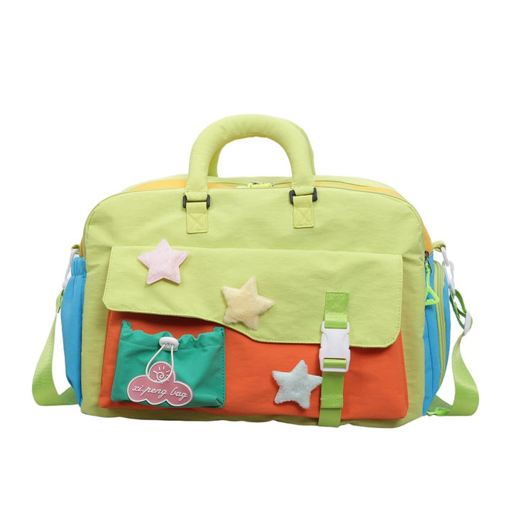 Stylische Mehrfarbige Reise-Wochenendtasche Karnz