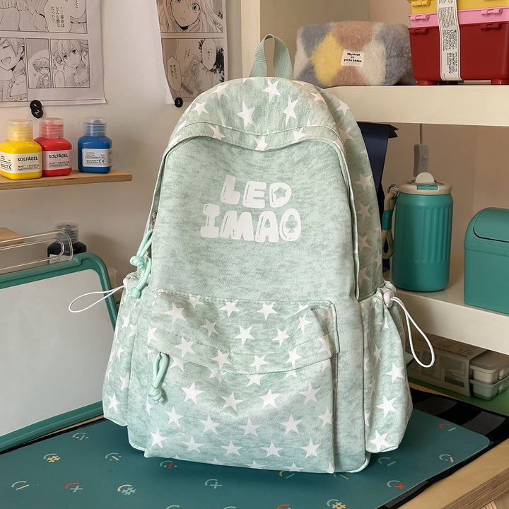 Fun Sternenmuster Rucksack Karnz