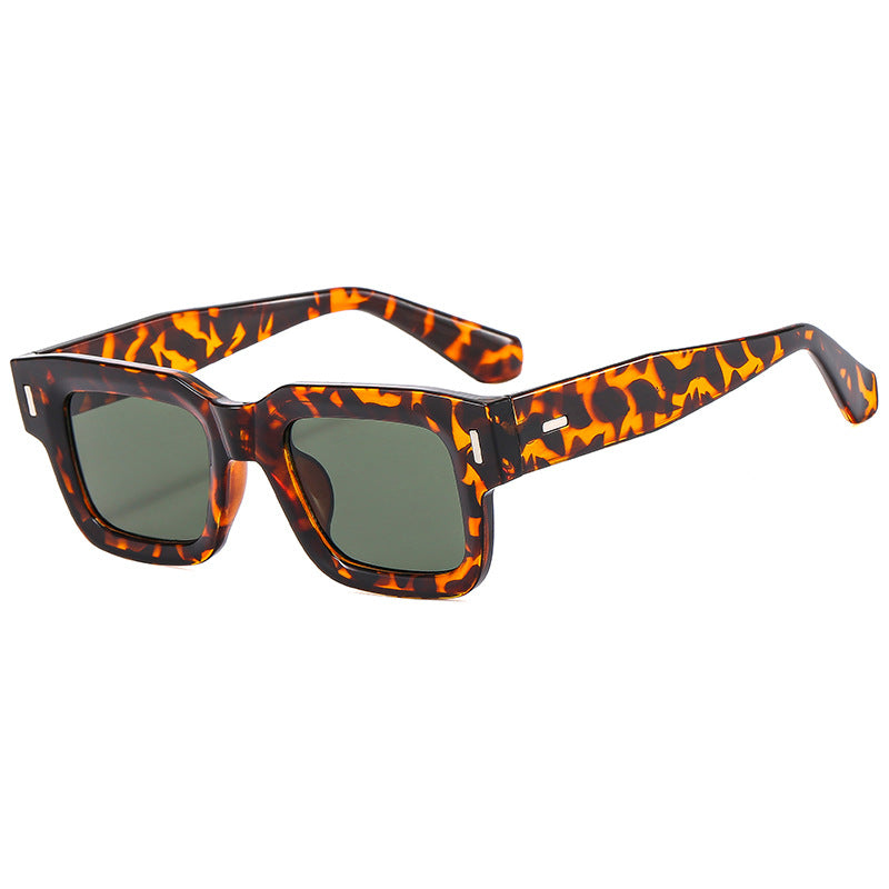 Damen modische Sonnenbrille mit einzigartigem Geometrie-Rahmen Karnz