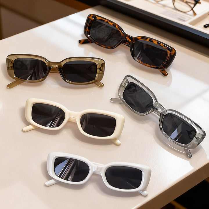 Vintage-inspirierte oversized Sonnenbrille Karnz