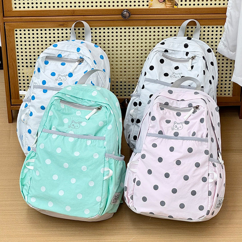 Stylische gepunktete Freizeit-Rucksack Karnz 1791205343