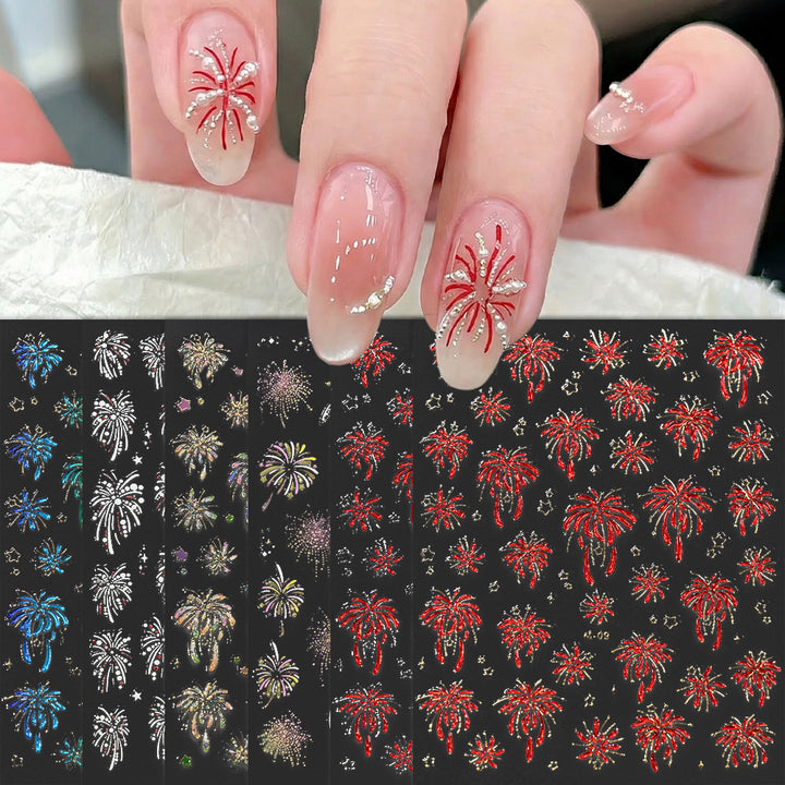Dekorative Nagelkunst-Folie-Sticker