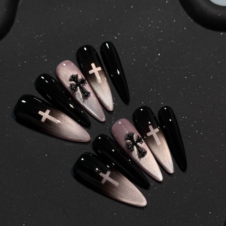 Gothic Stiletto-Nagelspitzen