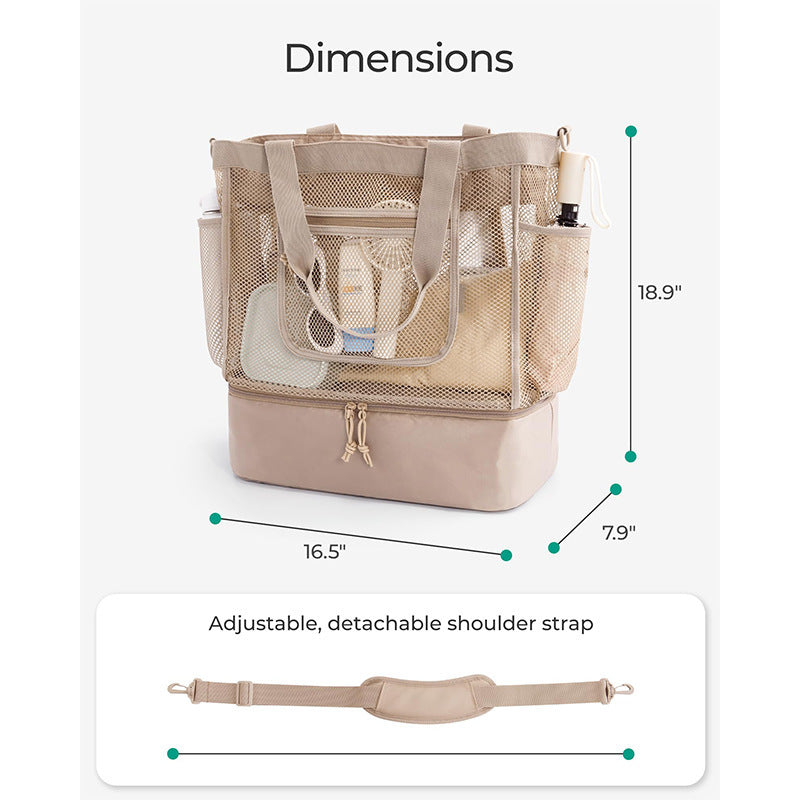 Multifunktionale Kühltasche mit Praktischen Außentaschen Karnz