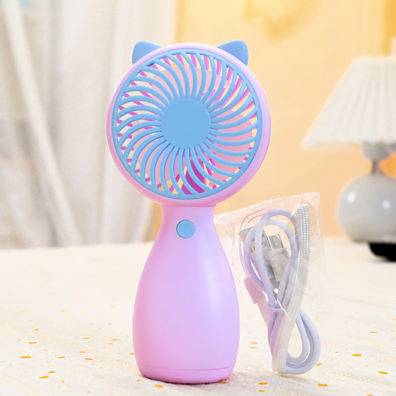 Damen tragbarer Handventilator mit USB-Ladefunktion Karnz