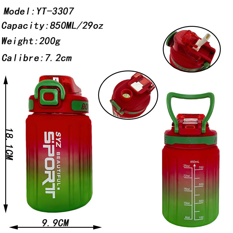 Damen Sportliche Trinkflasche mit ergonomischem Design und großem Fassungsvermögen Karnz