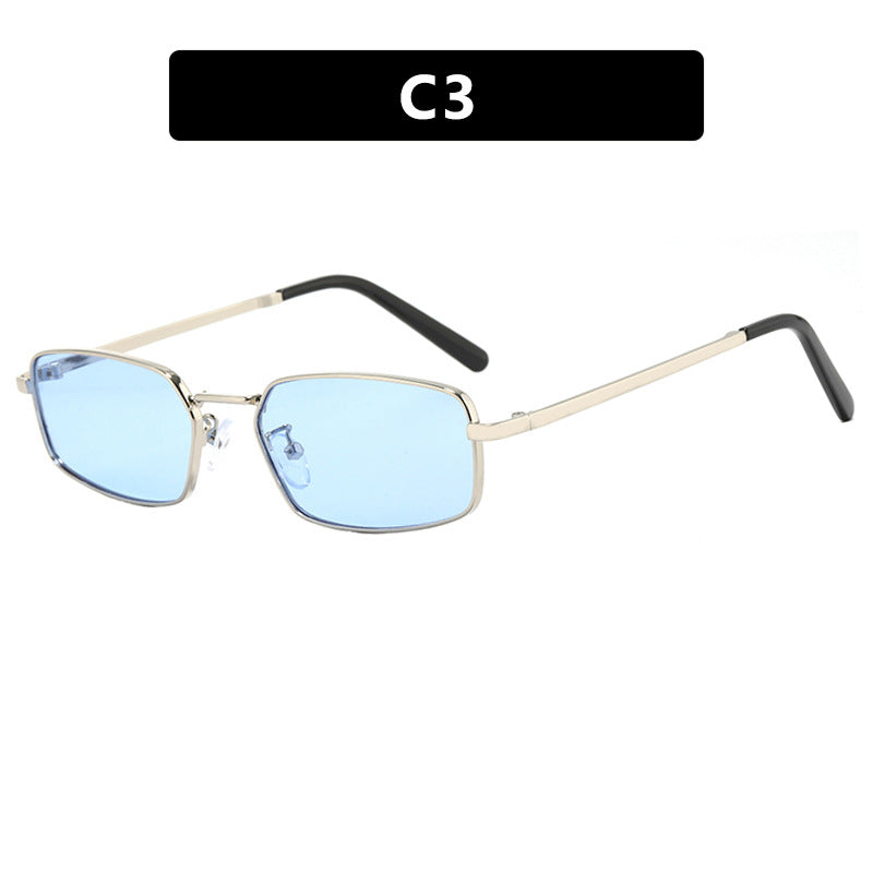 Damen modische quadratische Sonnenbrille mit polarisierten Gläsern Karnz