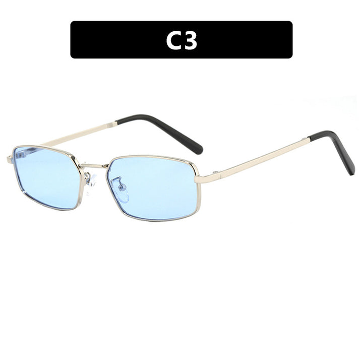 Damen modische quadratische Sonnenbrille mit polarisierten Gläsern Karnz