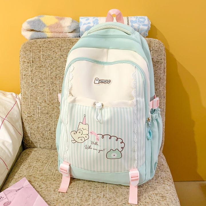 Spaß Illustrierter Charakter Rucksack Karnz