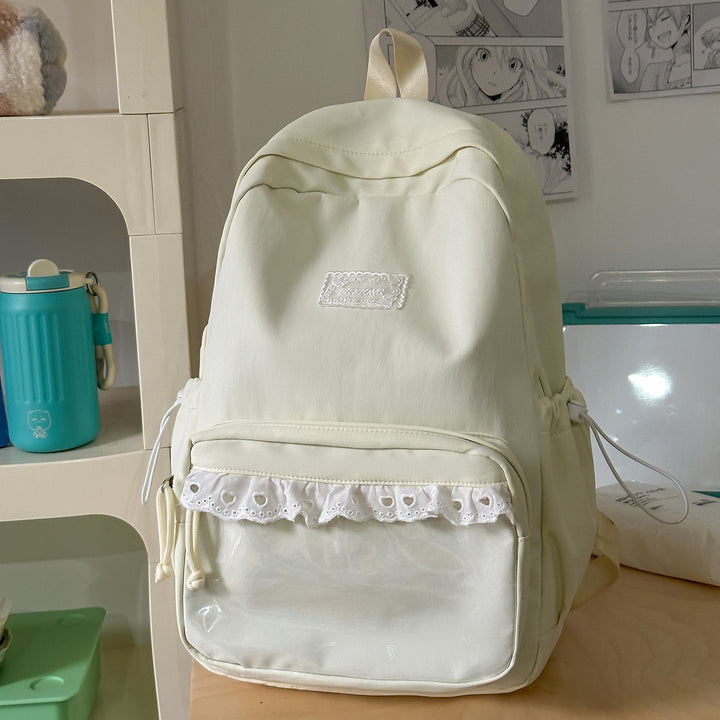Stylischer Rüsch-Rucksack Karnz